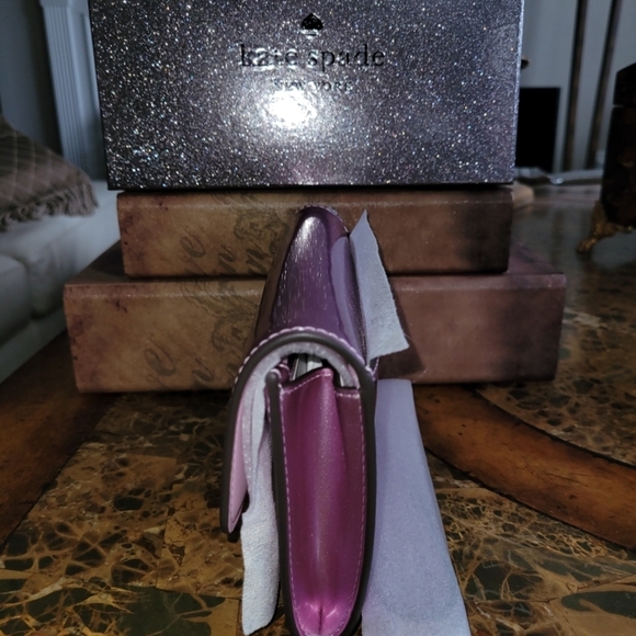 Kate Spade Purple Wallet NWT - Picture 4 of 5